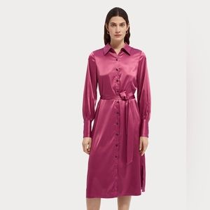 Scotch & Soda Satiny Shirt Dress